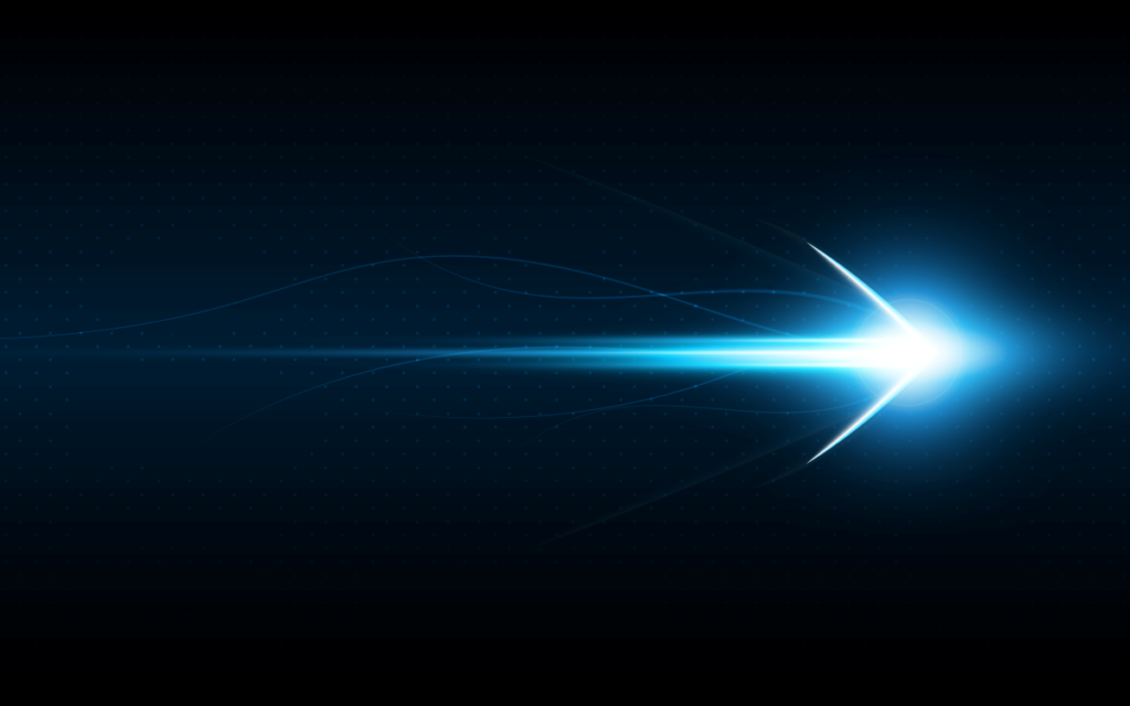 Abstract image depicting innovation and forward progress